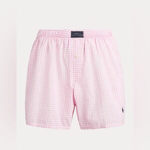 Polo Ralph Lauren Light Pink Checkered Boxers